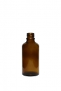 Braunglasflasche 50ml, Mündung DIN18  Lieferung ohne Verschluss, bei Bedarf bitte separat bestellen.